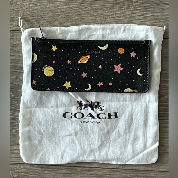 EUC Coach Constellation Cardholder Wallet with Dust Bag - Picture 3 of 14